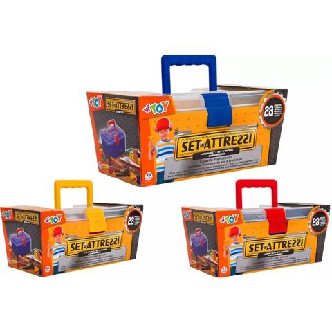 Valigetta attrezzi da lavoro 23 pz (3 ass.)