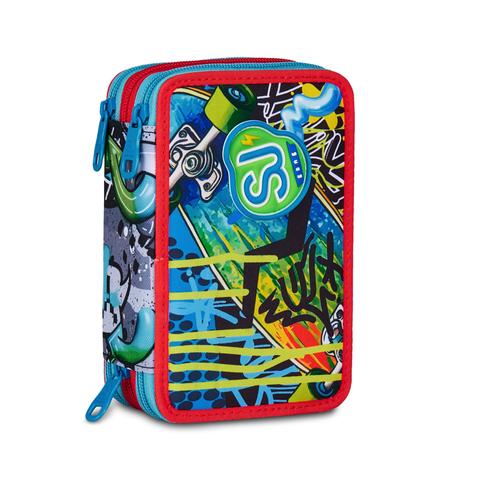 Astuccio 3 Zip Seven SJ Gang Boy Sharky Skate