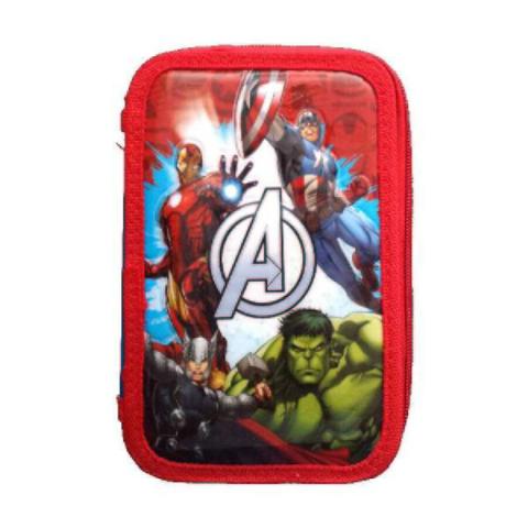Astuccio 3 Zip Avengers Interno Giotto