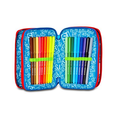 ASTUCCIO 3 ZIP SEVEN SJ GANG FANTASYS BOY