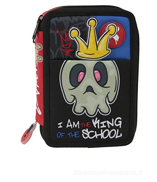 Astuccio completo triplo scomparto GoPop Nightmare