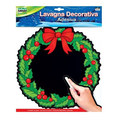 LAVAGNA ADESIVA DECORATIVA NATALIZIA 29X29 LEBEZ