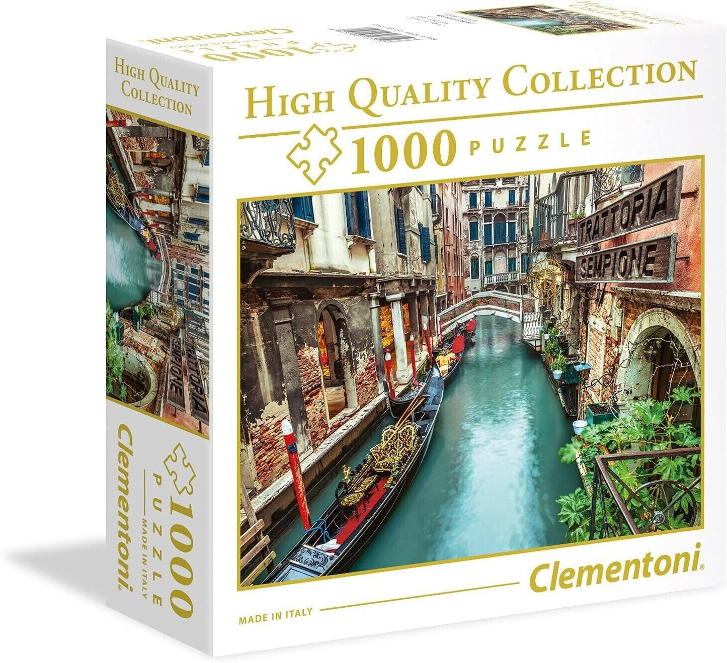 Puzzle 1000 Pezzi Canale A Venezia Clementoni 96159