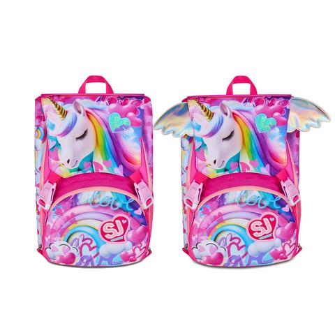 ZAINO SEVEN SDOPPIABILE BIG SJ GANG FLYUNICORN GIRL