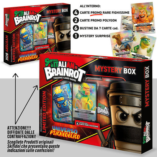 Skifidol Italian Brainrot TCG Serie Alpha MysteryBox - Carte Rare