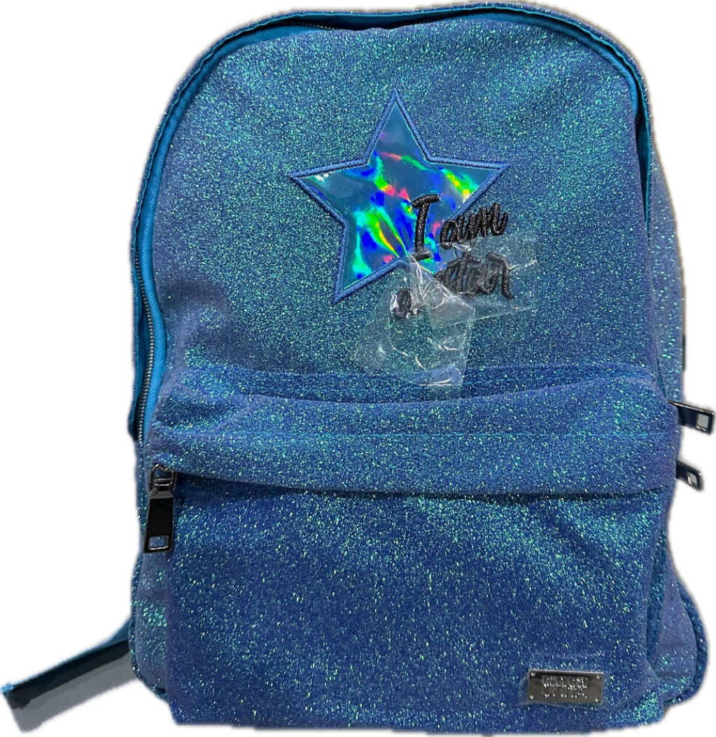 Zaino Mini Americano Glitter - Scuola e Tempo Libero