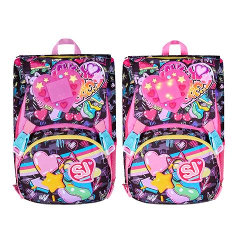 ZAINO SEVEN SDOPPIABILE BIG SJ GANG GAME-LED GIRL